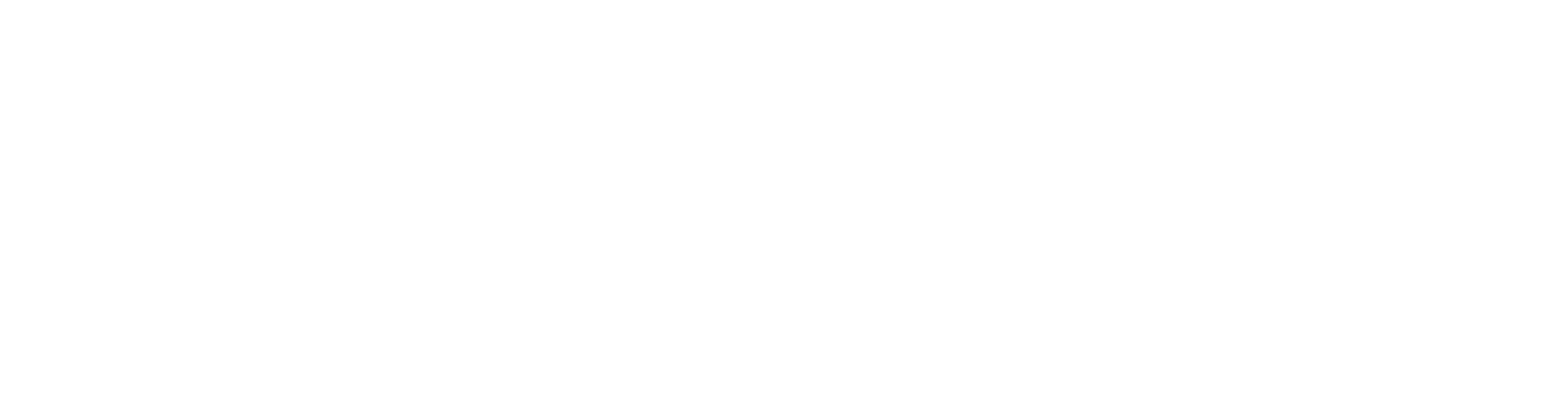 Together We Build logo in white