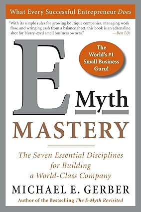 E-Myth Mastery book cover page